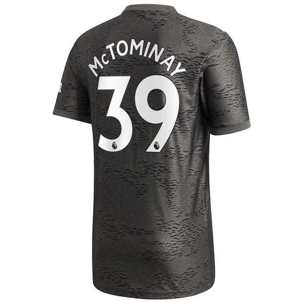 Camiseta Manchester United NO.39 McTominay Replica Segunda Ropa 2020/21 Negro